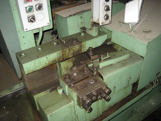 3/8" x 3" Interlake #20, horizontal hand feed flat die thread roller, vari-speed drive - Image 3