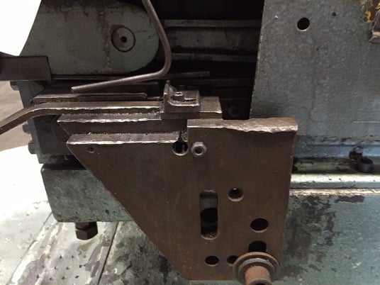 1/4" x 2" Waterbury-Farrel #10, side feed hand feed flat die thread roller, 60 SPM - Image 5