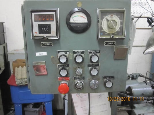 1-3/8" x 3-1/8" Reed-Prentice #B210, 2 die cylindrical thread roller, 5 HP, infeed only, hydraulic tank - Image 2