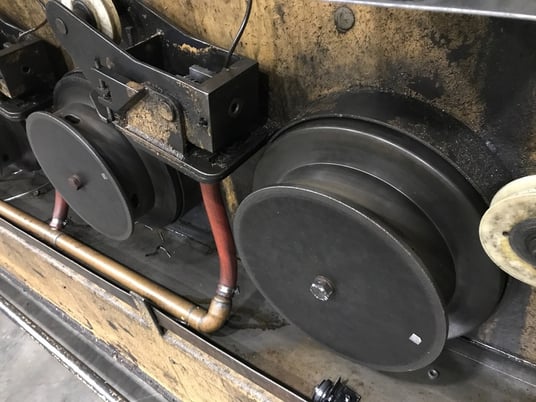 MacBee #4HFME, 4 block wire drawing machine, 13" block diameter, 3 HP per block, 0-600 FPM - Image 5