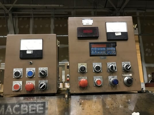 MacBee #4HFME, 4 block wire drawing machine, 13" block diameter, 3 HP per block, 0-600 FPM - Image 8