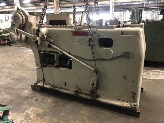 Ajax #6, in line wire drawer, 1-1/4" wire diameter, 2" stroke, mechanically powered pre-feeder, 1953 - Image 2