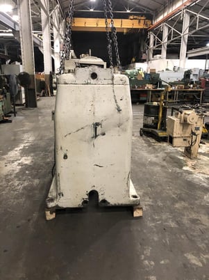 Ajax #6, in line wire drawer, 1-1/4" wire diameter, 2" stroke, mechanically powered pre-feeder, 1953 - Image 3