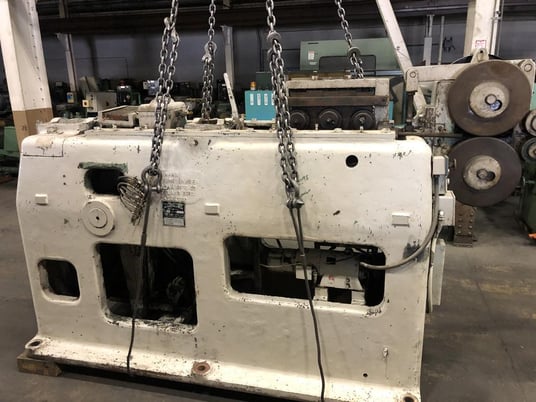 Ajax #6, in line wire drawer, 1-1/4" wire diameter, 2" stroke, mechanically powered pre-feeder, 1953 - Image 5