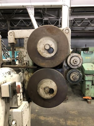 Ajax #6, in line wire drawer, 1-1/4" wire diameter, 2" stroke, mechanically powered pre-feeder, 1953 - Image 7