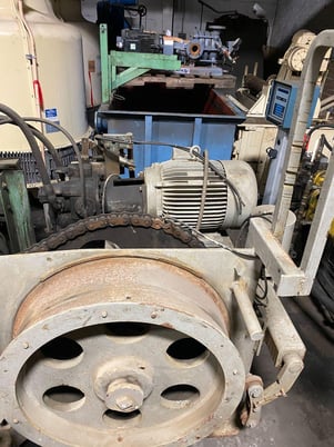 Fastener Engineers #PJH-6023-83-36, wire drawer, 1/2" wire diameter, 36" capstan diameter, 11-123 FPM - Image 4