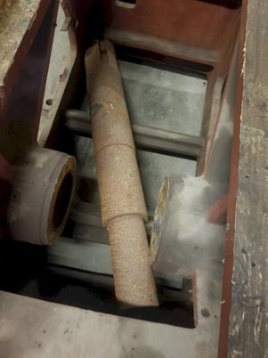 Ajax #8, in line wire drawer, 6" stroke, 2" draw diameter alloy, inching feed, Lincoln lube system, 1974 - Image 2