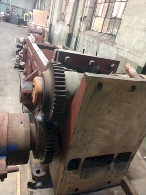 Ajax #8, in line wire drawer, 6" stroke, 2" draw diameter alloy, inching feed, Lincoln lube system, 1974 - Image 8