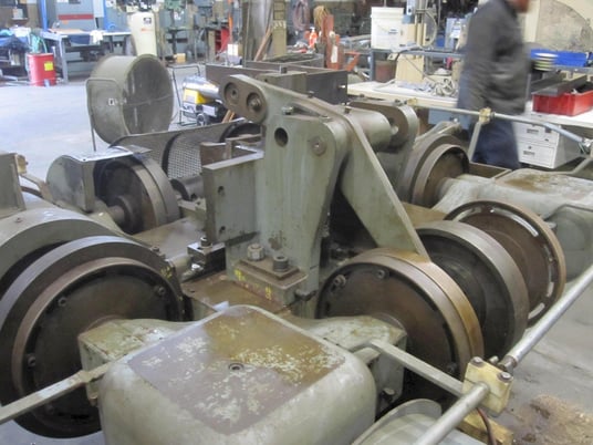 Baird #5, 4-slide, 5/16" wire diameter, 1-3/8" strip width, 15"/16-1/2" feed length, 37-112 PPM, 5 HP - Image 4