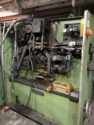 Bihler #RM-40, wire & strip forming machine, 5-slide, 2.36" strip width, 350SPM, 1988 - Image 2