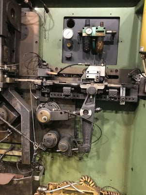 Bihler #RM-40, wire & strip forming machine, 5-slide, 2.36" strip width, 350SPM, 1988 - Image 3