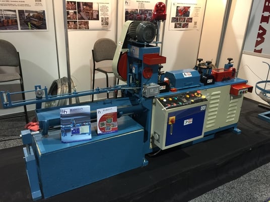 .118" Hariton #WSC-102A, automatic wire straightening & cutoff machine, brand new, 2015 - Image 1
