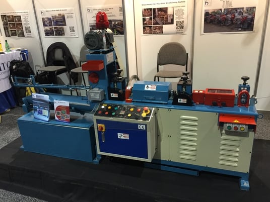 .118" Hariton #WSC-102A, automatic wire straightening & cutoff machine, brand new, 2015 - Image 2