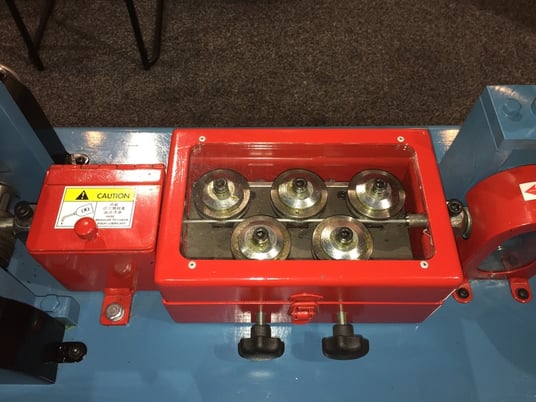 .118" Hariton #WSC-102A, automatic wire straightening & cutoff machine, brand new, 2015 - Image 6