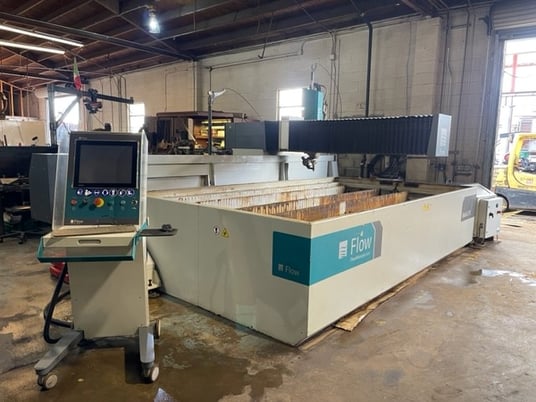 Flow #Mach-200-4020-Pivot, CNC Waterjet Cutting System, 6' x 13' table, 30 HP, 60000 PSI, 2020 - Image 4