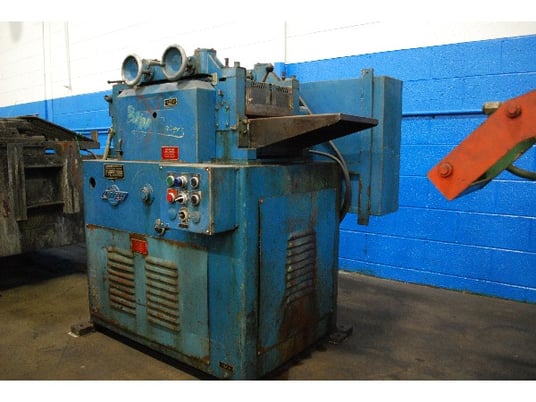 12" x .09" Littell #212-17PD, powered coil straightener, (17) 2" diameter rolls, forward & reverse jog - Image 3