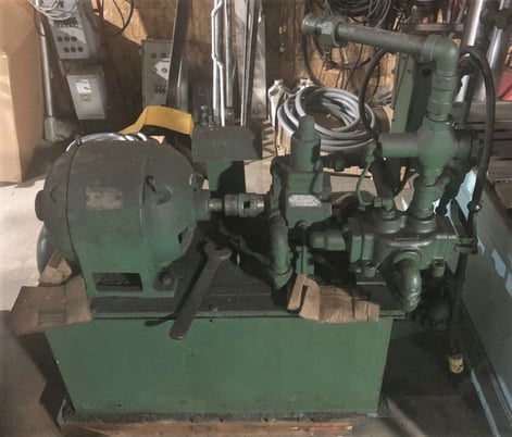 330 Ton, Komatsu #E2M-300, straight side double crank press, 7.9" stroke, 21.7" Shut Height, 30-80 SPM, air - Image 6