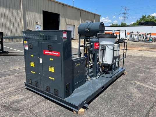 50 HP Smith Hughes #RS-50A, RENTAL, electric steam boiler, 150 psi, Vapor Power, skid mtd - Image 1