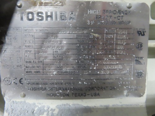 450 cfm @ 25 psig, Gardner Denver Hoffman Lamson Turbotron #RECGAAA, regenerative blower/exhauster, 15 HP - Image 3