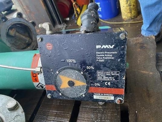 6" Dezurik #9418266, high performance BHP style butterfly control valve, size 6 - Image 3