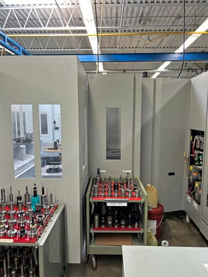 DMG, Mori #NMV-5000-DCG, 5-Axis vertical machining center w/8 pallet pool system, 2012 - Image 3