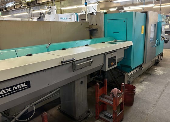 Index Traub #C200, CNC lathe, 2008 - Image 2