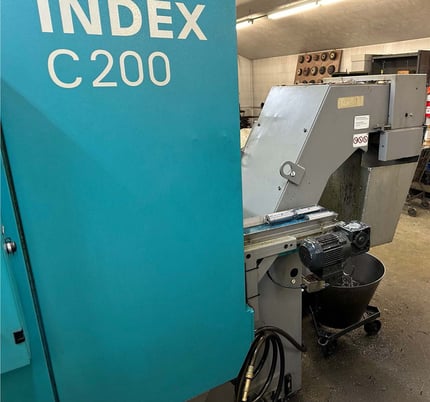 Index Traub #C200, CNC lathe, 2008 - Image 4