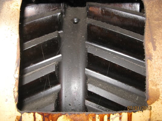 24" x 66" Farrel, 3-roll rubber calendar, rolls cored for cooling, sleeve bushings, standard drive - Image 3