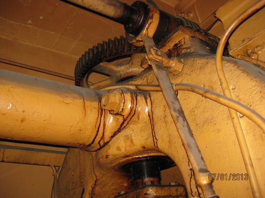 24" x 66" Farrel, 3-roll rubber calendar, rolls cored for cooling, sleeve bushings, standard drive - Image 9