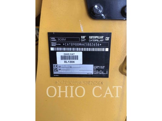 Caterpillar 908M, Wheel Loader, 471 hours, S/N: K5802656, 2021 - Image 6
