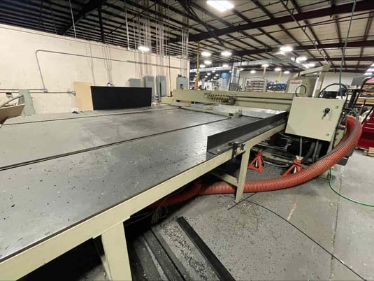 Hendrick Pro/AM-126 Panel Saw, 127" X 150", 4" depth of cut, 18" blade diameter, Hendrick Control, 2015 - Image 4