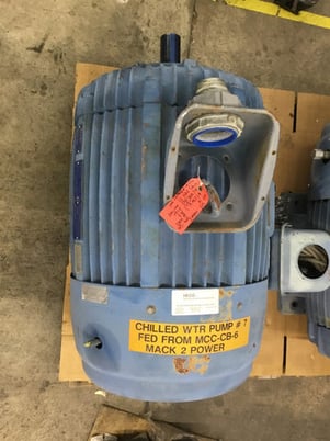 100 HP 1800 RPM U.S. Motors, Frame 405TS, 4P, electrically OK, 230/460 Volts - Image 1