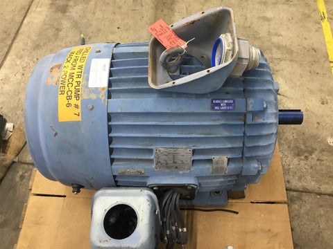 100 HP 1800 RPM U.S. Motors, Frame 405TS, 4P, electrically OK, 230/460 Volts - Image 5