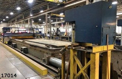 Messer #Titan-II-14/4, 13' x 45' 4" cutting surface, 30" table height, plasma cutting process, 2008 - Image 3