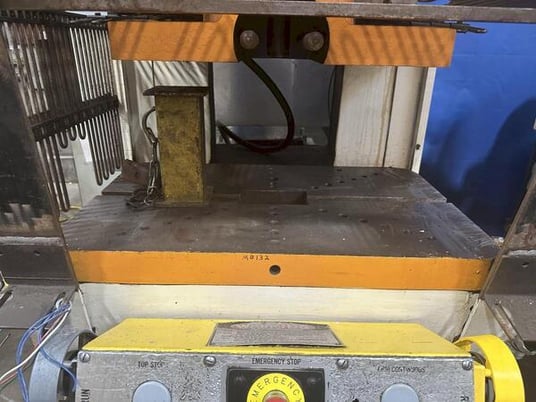 45 Ton, Federal #45, OBI press,flywheel, 3" stroke, 11" Shut Height, 18" x14"ram, 28" x18"bed, 70-120 SPM - Image 3