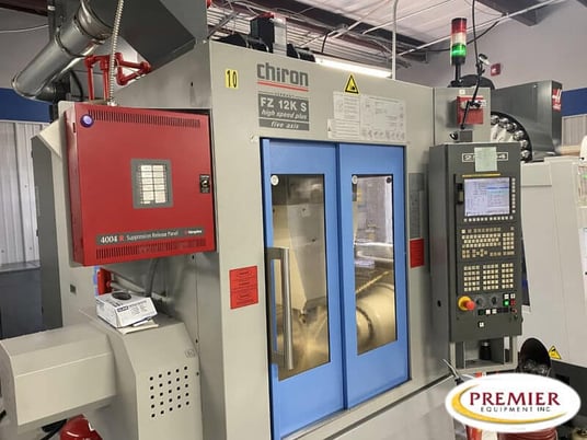 Chiron #FZ-12K-S, high speed plus 5-Axis vertical machining center,Fanuc 31i, 21.6" X, 12.6" Y, 14.1" Z - Image 1