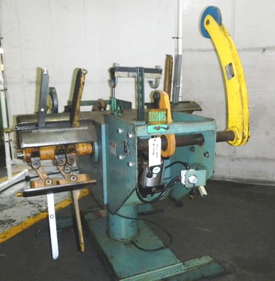 3300 lb. Orii / Amada #MTW03TAAAASZ, double end uncoiler, 12" width, 48" outside dimensions, 16.5"-20.5" ID - Image 3