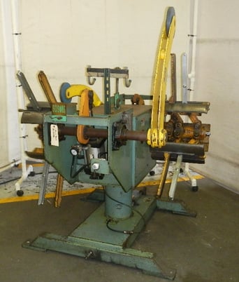 3300 lb. Orii / Amada #MTW03TAAAASZ, double end uncoiler, 12" width, 48" outside dimensions, 16.5"-20.5" ID - Image 5