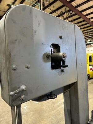 20" Delta Milwaukee, vertical band saw, tilting table, brake, upgraded blade guides, S/N 1817-A - Image 7
