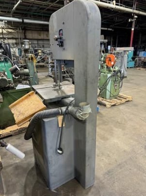 20" Delta Milwaukee, vertical band saw, tilting table, brake, upgraded blade guides, S/N 1817-A - Image 8