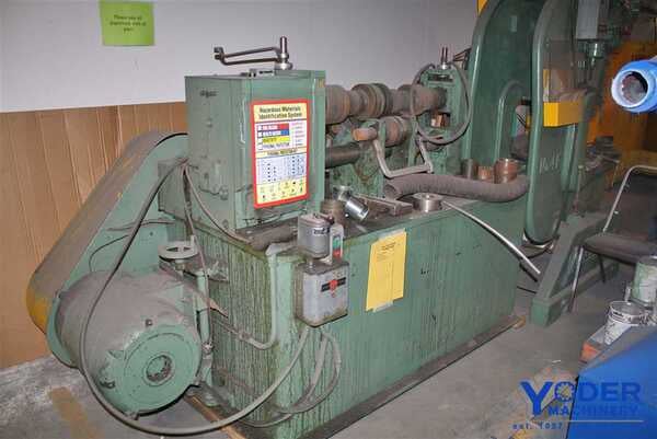1 Stand, Ring rollformer, 3" arbor, 36" roll space, 44" passline, motor w/forward/reverse, #56935 - Image 1