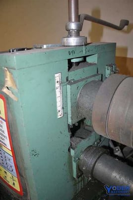 1 Stand, Ring rollformer, 3" arbor, 36" roll space, 44" passline, motor w/forward/reverse, #56935 - Image 2