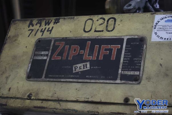 1 Ton, Cable hoist, #73970 - Image 4