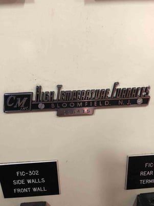 16" width x 16" D x 16" H CM #1516-GS-H2-FL, Furnace, 2552&deg; F., 480 Volts, 2012 - Image 5