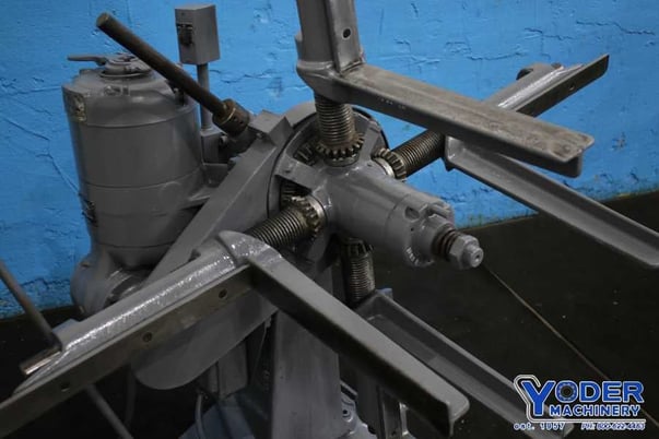 1000 lb. Littell #10, centering coil reel, #75821 - Image 3