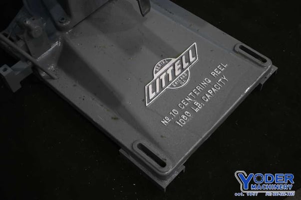 1000 lb. Littell #10, centering coil reel, #75821 - Image 4