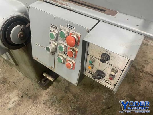 14" x 24" Grand Rapids #460, horizontal surface grinder, electro-magnetic chuck, coolant, #77030 - Image 8