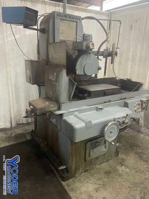 14" x 24" Grand Rapids #460, horizontal surface grinder, electro-magnetic chuck, coolant, #77030 - Image 9