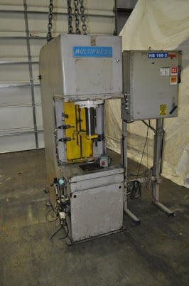20 Ton, Denison #FH20-20H, hydraulic press, 10" stroke, 23" daylight, 25.75" x17.5" bed, 55 gallon reservoir - Image 2