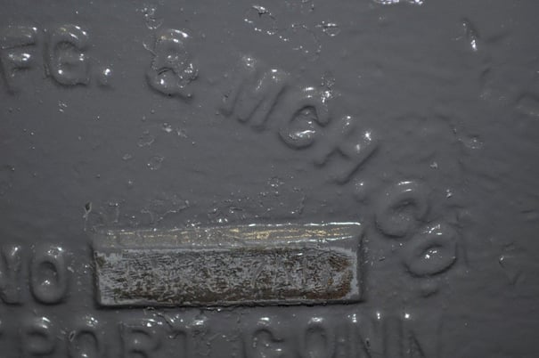 Grant Orbital Spin #220, riveter, 3/4" stroke, 208-220/440 V., 3-phase, 2 HP, 1150 RPM, foot pedal - Image 6